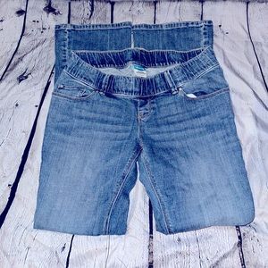 Old Navy Below Belly Elastic Waist Maternity Jeans